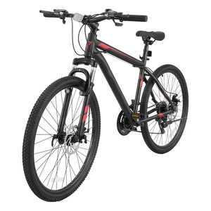VEVOR Mountain Bike for Men and Women 26 inch Outdoor Bicycle 21 Speeds, Adult Bike, Front Suspension, Adjustable Saddle, All-Terrain Tires, High Carbon Steel Frame, Dual Disc Brake, Pre-Assembled VEVOR Mountain Bike for Men and Women 26 inch Outdoor Bicycle 21 Speeds, Adult Bike, Front Suspension, Adjustable Saddle, All-Terrain Tires, High Carbon Steel Frame, Dual Disc Brake, Pre-Assembled