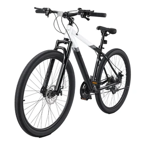 VEVOR Mountain Bike for Men and Women 27.5 in Outdoor Bicycle 21 Speeds, Adult Bikes, Front Suspension, Adjustable Saddle, All-Terrain Tires, Aluminum Alloy Frame, Dual Disc Brake, Pre-Assembled VEVOR Mountain Bike for Men and Women 27.5 in Outdoor Bicycle 21 Speeds, Adult Bikes, Front Suspension, Adjustable Saddle, All-Terrain Tires, Aluminum Alloy Frame, Dual Disc Brake, Pre-Assembled