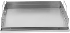 VEVOR Stainless Steel Griddle 18x16 inch Flat Top Outdoor Plate with Handle, for BBQ Eggs Burger, Even Heat Distribution, Portable Rectangular Family Cookware for Gas Grill/Stove and Oven VEVOR Stainless Steel Griddle 18x16 inch Flat Top Outdoor Plate with Handle, for BBQ Eggs Burger, Even Heat Distribution, Portable Rectangular Family Cookware for Gas Grill/Stove and Oven