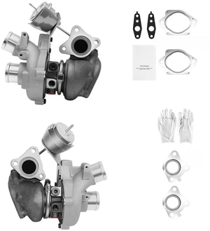 VEVOR Left & Right Twin Turbocharger with Wastegate Actuator, Compatible with 2013-2016 Ford F150 F-150 V6 3.5L, 2015-2016 Expedition 3.5L, 2015-2016 Ford Transit 150 250 350 3.5L V6 Ecoboost VEVOR Left & Right Twin Turbocharger with Wastegate Actuator, Compatible with 2013-2016 Ford F150 F-150 V6 3.5L, 2015-2016 Expedition 3.5L, 2015-2016 Ford Transit 150 250 350 3.5L V6 Ecoboost
