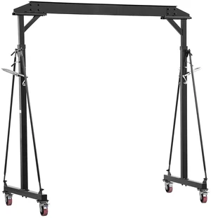 VEVOR Adjustable Gantry Crane, 2200 lbs Capacity, Portable Shop Lift Hoist with 95.7" to 142.9" Height Adjustable, Locking Wheels, Steel Construction, for Factory, Warehouse, Auto Repair, Frame Only VEVOR Adjustable Gantry Crane, 2200 lbs Capacity, Portable Shop Lift Hoist with 95.7" to 142.9" Height Adjustable, Locking Wheels, Steel Construction, for Factory, Warehouse, Auto Repair, Frame Only