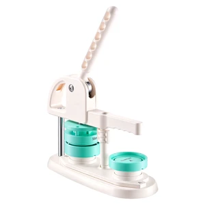 VEVOR Button Maker Machine, 2.25" / 58 mm, Quick-Change Plastic Pin Maker with 100pcs Button Parts, 5pcs Fridge decoration, 5pcs Bottle Opener, and Magic Book, for DIY Badges, Pins, Key Chains VEVOR Button Maker Machine, 2.25" / 58 mm, Quick-Change Plastic Pin Maker with 100pcs Button Parts, 5pcs Fridge decoration, 5pcs Bottle Opener, and Magic Book, for DIY Badges, Pins, Key Chains