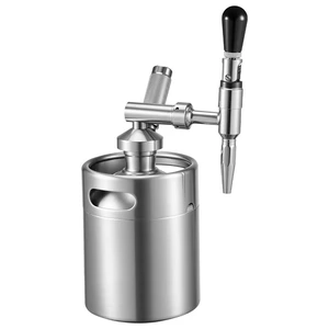 VEVOR Nitro Cold Brew Coffee Maker 68 oz Nitrogen Dispenser System, Home Brew Coffee Keg, Portable Nitrogen Infuser with Dispenser and Pressure Relieving Valve, Gift for Coffee Lovers VEVOR Nitro Cold Brew Coffee Maker 68 oz Nitrogen Dispenser System, Home Brew Coffee Keg, Portable Nitrogen Infuser with Dispenser and Pressure Relieving Valve, Gift for Coffee Lovers