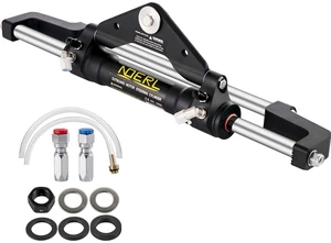 VEVOR Hydraulic Steering Cylinder 300HP, Hydraulic Steering, Front Mount, Hydraulic Outboard Steering Cylinder for Marine Boat Steering System VEVOR Hydraulic Steering Cylinder 300HP, Hydraulic Steering, Front Mount, Hydraulic Outboard Steering Cylinder for Marine Boat Steering System
