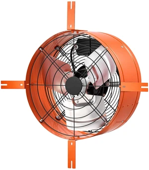 VEVOR Gable Mount Fan, 15 in Attic Vent Exhaust Fan 1650 CFM Thermostat, Cooling and Ventilation for Home, Garage, Warehouse, Workshop, Carbon Steel Housing with Mounting Brackets & Hardware, Orange VEVOR Gable Mount Fan, 15 in Attic Vent Exhaust Fan 1650 CFM Thermostat, Cooling and Ventilation for Home, Garage, Warehouse, Workshop, Carbon Steel Housing with Mounting Brackets & Hardware, Orange