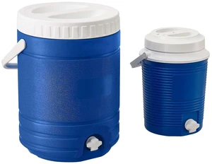 VEVOR Insulated Beverage Dispenser 2 Gallon + 4.8 Gallon Beverage Server, for Camping Outdoor Event Parties, Leakproof Ice Water Drink Cooler, with Easy Pour Spigot, Insulation Layer, Portable Handle VEVOR Insulated Beverage Dispenser 2 Gallon + 4.8 Gallon Beverage Server, for Camping Outdoor Event Parties, Leakproof Ice Water Drink Cooler, with Easy Pour Spigot, Insulation Layer, Portable Handle