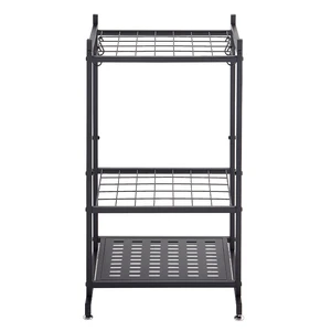 VEVOR Garden Tool Organizer, 35 Slots with Hooks, Metal Garage Storage Rack, for Rakes/Shovels/Brooms, Yard Utility Tool Holder for Shed/Outdoor/Lawn Organization, Heavy-Duty Steel, Freestanding,Black VEVOR Garden Tool Organizer, 35 Slots with Hooks, Metal Garage Storage Rack, for Rakes/Shovels/Brooms, Yard Utility Tool Holder for Shed/Outdoor/Lawn Organization, Heavy-Duty Steel, Freestanding,Black