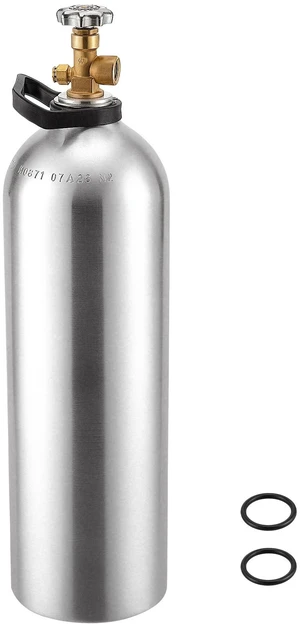 VEVOR 60 Cu. Ft DOT Nitrogen Cylinder Aluminum Alloy Air Tank (Ships Empty), High-Strength Aluminum Alloy 6061-T6 Cylinder with CGA-580 Valve & Handle, for Manufacturing, Welding, Beverage Production VEVOR 60 Cu. Ft DOT Nitrogen Cylinder Aluminum Alloy Air Tank (Ships Empty), High-Strength Aluminum Alloy 6061-T6 Cylinder with CGA-580 Valve & Handle, for Manufacturing, Welding, Beverage Production
