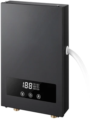 VEVOR Tankless Electric Water Heater, 8 kW 240 V Instant Hot Water Heater, for Single-Person Showers, Handwashing, LED Touch Control, Cast Aluminum Heating Element, 86-131°F Adjustable Temperature VEVOR Tankless Electric Water Heater, 8 kW 240 V Instant Hot Water Heater, for Single-Person Showers, Handwashing, LED Touch Control, Cast Aluminum Heating Element, 86-131°F Adjustable Temperature