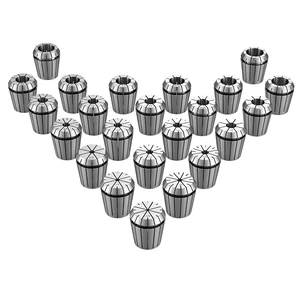 VEVOR ER40 Collet Set 1/8"-1" 23 Piece ER40 Spring Collet Chuck Set, for CNC Milling Machines & Drill Presses, 0.0006" TIR High Concentricity, Precision Lathe Chuck Tool with Storage Case, Alloy Steel VEVOR ER40 Collet Set 1/8"-1" 23 Piece ER40 Spring Collet Chuck Set, for CNC Milling Machines & Drill Presses, 0.0006" TIR High Concentricity, Precision Lathe Chuck Tool with Storage Case, Alloy Steel