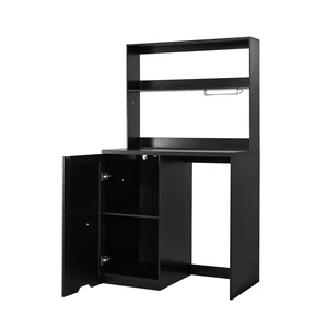 VEVOR Coffee Bar Cabinet with Mini Fridge Space, 69"H, Storage & Outlet, for Home, Kitchen, Living Room, Liquor Wine Cabinets, Beverage Station with Door, 2 Adjustable Shelves, Multi-Tier Storage VEVOR Coffee Bar Cabinet with Mini Fridge Space, 69"H, Storage & Outlet, for Home, Kitchen, Living Room, Liquor Wine Cabinets, Beverage Station with Door, 2 Adjustable Shelves, Multi-Tier Storage