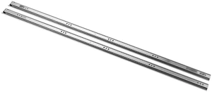 VEVOR Heavy Duty Drawer Slides, 60 inch 265 lbs Load Side Mount Rails, for Cabinets, Kitchen, Workbench, RV, 3-Fold Full Extension Ball Bearing Rails, Carbon Steel, with Screws & Nuts, 1 Pair VEVOR Heavy Duty Drawer Slides, 60 inch 265 lbs Load Side Mount Rails, for Cabinets, Kitchen, Workbench, RV, 3-Fold Full Extension Ball Bearing Rails, Carbon Steel, with Screws & Nuts, 1 Pair