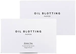 Oil Blotting Paper 100 Sheets,Pack of 2 Natural Green Tea Facial Tissues with Premium Washi Japanese Paper, Portable Easy Dispensing, Made in Japan, Skin-Care & Makeup Essential Green Oil Blotting Paper 100 Sheets,Pack of 2 Natural Green Tea Facial Tissues with Premium Washi Japanese Paper, Portable Easy Dispensing, Made in Japan, Skin-Care & Makeup Essential Green