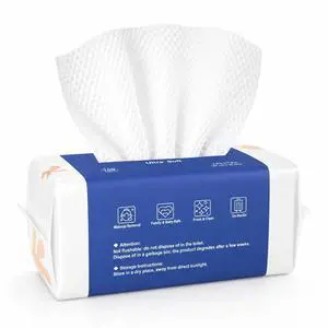 Disposable Face Towels for All Skin, 100 Count - Ultra Value Disposable Face Towels for All Skin, 100 Count - Ultra Value