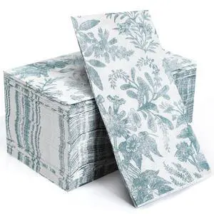 100 pack Floral Disposable Bathroom NapkinsPaper Napkins Decorativepaper hand towels for bathroomDessert Napkins Folded 7.8 x 4.3 Inches Disposable Napkins for Dinner Baby Shower 100 pack Floral Disposable Bathroom NapkinsPaper Napkins Decorativepaper hand towels for bathroomDessert Napkins Folded 7.8 x 4.3 Inches Disposable Napkins for Dinner Baby Shower