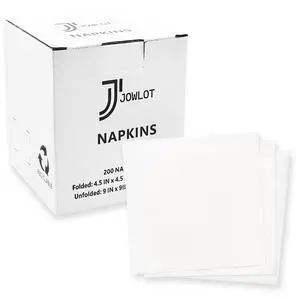 Cocktail Napkins - 200 Count 2-Ply White Napkins Disposable, 4.5 x 4.5 Inch Folded Paper Napkins Bulk Beverage Napkins for Dinner Wedding Bar Party and Everyday Use Cocktail Napkins - 200 Count 2-Ply White Napkins Disposable, 4.5 x 4.5 Inch Folded Paper Napkins Bulk Beverage Napkins for Dinner Wedding Bar Party and Everyday Use