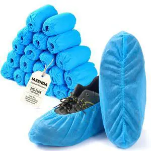 Disposable Shoe Covers Non Slip - 200 Pack (100 Pairs) Bulk Breathable Disposable Shoe Covers Non Slip - 200 Pack (100 Pairs) Bulk Breathable