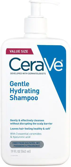 Gentle Hydrating Shampoo with Hyaluronic Acid for Hair & Scalp, 19oz Gentle Hydrating Shampoo with Hyaluronic Acid for Hair & Scalp, 19oz