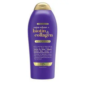 Biotin & Collagen Extra Strength Volumizing Shampoo for Thicker, Fuller Hair, 25.4 fl oz Biotin & Collagen Extra Strength Volumizing Shampoo for Thicker, Fuller Hair, 25.4 fl oz
