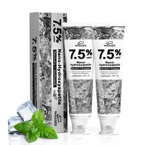 7.5% Nano Hydroxyapatite Toothpaste for Fluoride-Free 2pack 7.5% Nano Hydroxyapatite Toothpaste for Fluoride-Free 2pack