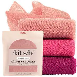 African Net Sponge Exfoliating Body Scrubber Berry Pink, 3 Pcs | for Cleansing & Gentle Daily Exfoliation Stretchable Bath Sponge for Hard-to-Reach Areas Long-Lasting Shower Essential African Net Sponge Exfoliating Body Scrubber Berry Pink, 3 Pcs | for Cleansing & Gentle Daily Exfoliation Stretchable Bath Sponge for Hard-to-Reach Areas Long-Lasting Shower Essential