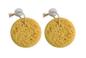 GROOVI BEAUTY Foam Body Sponge for Exfoliating Large Scrubber for a Relaxing Shower or Bath, Pack of 2 GROOVI BEAUTY Foam Body Sponge for Exfoliating Large Scrubber for a Relaxing Shower or Bath, Pack of 2