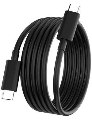 6FT USB C to USB C Charging Cable 65W Laptop Charger Cord,Black | Type C Charging Cord for HP Spectre Envy/DELL/Chromebook/Thinkpad/Acerfor Samsung/Mac Laptop Computer Power Cable Replacement 6FT USB C to USB C Charging Cable 65W Laptop Charger Cord,Black | Type C Charging Cord for HP Spectre Envy/DELL/Chromebook/Thinkpad/Acerfor Samsung/Mac Laptop Computer Power Cable Replacement