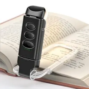 Book Reading Light Rechargeable Clip on Book Lamp with 3 Color Temperatures | 5-Level Dimmable Brightness, 3 Color Temperatures, 360° Rotatable USB Eye Caring Book Reading Light Rechargeable Clip on Book Lamp with 3 Color Temperatures | 5-Level Dimmable Brightness, 3 Color Temperatures, 360° Rotatable USB Eye Caring