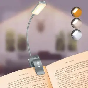 9 LED Rechargeable Book Light for Reading in Bed | Eye Caring 3 Color Temps,Stepless Dimming Brightness,80 Hrs Runtime Small Lightweight Clip On Book Reading Light-Pacific Blue 9 LED Rechargeable Book Light for Reading in Bed | Eye Caring 3 Color Temps,Stepless Dimming Brightness,80 Hrs Runtime Small Lightweight Clip On Book Reading Light-Pacific Blue