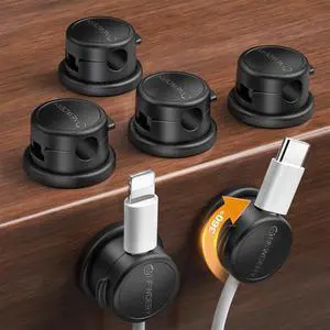 6pc Magnetic Cable Clips Cord Organizer Cord Holder for Nightstand | Desk Cable Management,360° Rotatable,3M Adhesive Wire Holder,for Home Office Dorm Desk Phone Charger Car Wall,Black 6pc Magnetic Cable Clips Cord Organizer Cord Holder for Nightstand | Desk Cable Management,360° Rotatable,3M Adhesive Wire Holder,for Home Office Dorm Desk Phone Charger Car Wall,Black