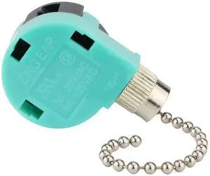 Ceiling Fan Switch 3 Speed 4 Wire Zing Ear ZE 268S6 Pull Chain Switch Control Replacement 3 Speed Control S Witch Ceiling Fans, Wall Lamps, Cabinet Light Ceiling Fan Switch 3 Speed 4 Wire Zing Ear ZE 268S6 Pull Chain Switch Control Replacement 3 Speed Control S Witch Ceiling Fans, Wall Lamps, Cabinet Light