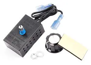 Rheostat Variable Speed Control for Gas Fireplace Fan, Fan Kit, Wood Stove Fan, Fan Controller for Various Fireplace Blower Kits Rheostat Variable Speed Control for Gas Fireplace Fan, Fan Kit, Wood Stove Fan, Fan Controller for Various Fireplace Blower Kits