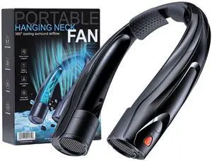 Neck Fan Portable, 6000mAh Rechargeable Personal Fan (up to 20H), 6 Speeds Hands-Free Wearable Fan, for Travel, Outdoor, Office, Gym, Summer Gifts for Men Women Dad Mom Neck Fan Portable, 6000mAh Rechargeable Personal Fan (up to 20H), 6 Speeds Hands-Free Wearable Fan, for Travel, Outdoor, Office, Gym, Summer Gifts for Men Women Dad Mom