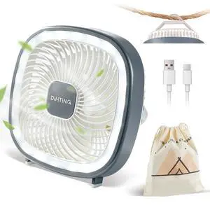 8 Inch Desk Fan Rechargeable, Quiet Personal Table Fan with Night Light | Portable USB Fan Personal Fan Cordless For Office Bedroom Sleeping Dorm Travel, 3 Speeds, 180°Tilt Adjustable 8 Inch Desk Fan Rechargeable, Quiet Personal Table Fan with Night Light | Portable USB Fan Personal Fan Cordless For Office Bedroom Sleeping Dorm Travel, 3 Speeds, 180°Tilt Adjustable