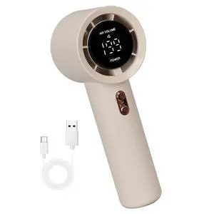 Portable Handheld Fan, Compact Personal Mini Fan (Beige) Portable Handheld Fan, Compact Personal Mini Fan (Beige)