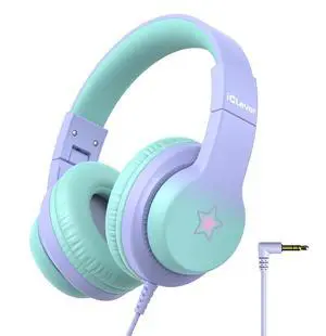 HS19S Kids Headphones for School, Over-Ear for Toddler Boys Girls | SafeSound Tech, Stereo Sound, Kids Headphones with Cord, Durable Foldable 3.5mm Wired Headphone for iPad/Tablet/Travel HS19S Kids Headphones for School, Over-Ear for Toddler Boys Girls | SafeSound Tech, Stereo Sound, Kids Headphones with Cord, Durable Foldable 3.5mm Wired Headphone for iPad/Tablet/Travel