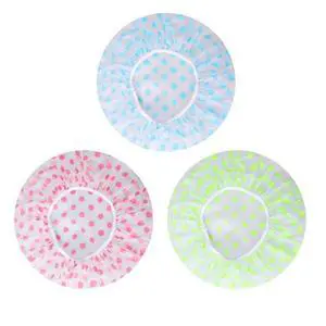 Shower Cap, 3 Pcs Waterproof Reusable Shower Caps Bath Hair Hat | for Women Men Kids, for Shower, Makeup, Hair Care, Cooking and Cleaning Shower Cap, 3 Pcs Waterproof Reusable Shower Caps Bath Hair Hat | for Women Men Kids, for Shower, Makeup, Hair Care, Cooking and Cleaning