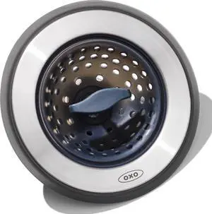 Good Grips 2-in-1 Sink Strainer Stopper, Kitchen Sink Stopper | Catches Debris And Stops Drain, Easy-Lift Tab, Flexible Silicone, Fits Standard Drains, Dishwasher Safe, Kitchen Sink Good Grips 2-in-1 Sink Strainer Stopper, Kitchen Sink Stopper | Catches Debris And Stops Drain, Easy-Lift Tab, Flexible Silicone, Fits Standard Drains, Dishwasher Safe, Kitchen Sink