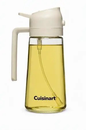 2in1 Oil Sprayer & Pourer Refillable Oil Mister, Controlled Spray or Stream, Ideal for Cooking, Roasting & Grilling 2in1 Oil Sprayer & Pourer Refillable Oil Mister, Controlled Spray or Stream, Ideal for Cooking, Roasting & Grilling