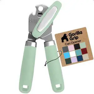 Upgraded Model Stainless Steel Manual Can Opener, Mint | US Designed, Oversized Handheld Turn Knob, Comfortable Handle for Easy Turning, Multifunctional Kitchen Tool, Open Bottles Upgraded Model Stainless Steel Manual Can Opener, Mint | US Designed, Oversized Handheld Turn Knob, Comfortable Handle for Easy Turning, Multifunctional Kitchen Tool, Open Bottles