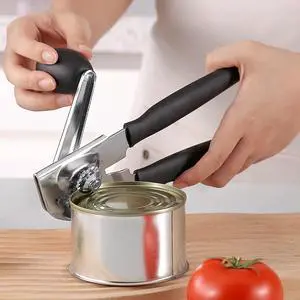 Manual Can Opener Heavy Duty Smooth Edge for Seniors Arthritis, Long Handle | stainless steel,magnetic lids lifting,built-in beer opener,comfortable grip Manual Can Opener Heavy Duty Smooth Edge for Seniors Arthritis, Long Handle | stainless steel,magnetic lids lifting,built-in beer opener,comfortable grip