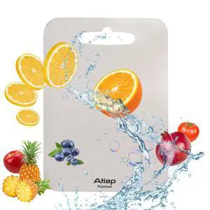 Titanium Cutting Board, Metal Cutting Board for kitchen with SGS-Certified (11.4 * 7.87inch) Titanium Cutting Board, Metal Cutting Board for kitchen with SGS-Certified (11.4 * 7.87inch)
