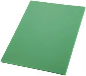 Cutting Board, 12 by 18 by 1/2-Inch, Green | Dishwasher safe, Stain resistant, Minimizes dulling, HACCP approved, Great for Charcuterie, Appetizers and Buffet Displays Cutting Board, 12 by 18 by 1/2-Inch, Green | Dishwasher safe, Stain resistant, Minimizes dulling, HACCP approved, Great for Charcuterie, Appetizers and Buffet Displays