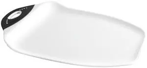 Chop & Scoop Cutting Board with Non-Slip Feet, 11 x 15 Inch, BPA-Free Dishwasher Safe Kitchen Prep Board, White and Black Chop & Scoop Cutting Board with Non-Slip Feet, 11 x 15 Inch, BPA-Free Dishwasher Safe Kitchen Prep Board, White and Black