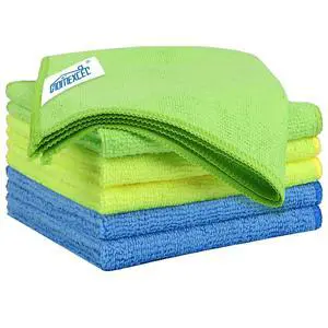 Microfiber Cleaning Cloth 6 Pack, 12.5 x 12.5 Inch Microfiber Towels for Cars, Ultra Absorbent Cleaning Rags, Lint Free Cleaning Towels for Household, Kitchen, Window, and Car, Multicolor Microfiber Cleaning Cloth 6 Pack, 12.5 x 12.5 Inch Microfiber Towels for Cars, Ultra Absorbent Cleaning Rags, Lint Free Cleaning Towels for Household, Kitchen, Window, and Car, Multicolor