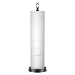 Heavy Weighted Toilet Paper Holder (with Reserve Function) Free Standing, Spare Toilet Paper Roll Storage Stand for Bathroom Total Height 22.5" Matte Black Heavy Weighted Toilet Paper Holder (with Reserve Function) Free Standing, Spare Toilet Paper Roll Storage Stand for Bathroom Total Height 22.5" Matte Black