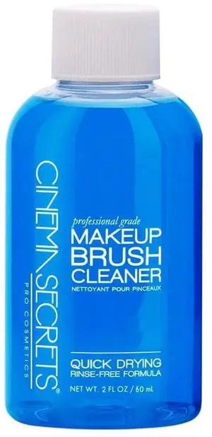 Original Blue Vanilla Makeup Brush Cleaner Solution - Travel Size Professional Cleanser for Makeup Brushes - Quick-Drying & Rinse-Free - Removes Stubborn Waterproof Make Up (2 fl oz) Original Blue Vanilla Makeup Brush Cleaner Solution - Travel Size Professional Cleanser for Makeup Brushes - Quick-Drying & Rinse-Free - Removes Stubborn Waterproof Make Up (2 fl oz)