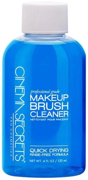 Original Blue Vanilla Makeup Brush Cleaner Solution - Professional Cleanser for Makeup Brushes - Quick-Drying, Rinse-Free Formula - Removes Stubborn Waterproof Make Up (4 fl oz) Original Blue Vanilla Makeup Brush Cleaner Solution - Professional Cleanser for Makeup Brushes - Quick-Drying, Rinse-Free Formula - Removes Stubborn Waterproof Make Up (4 fl oz)
