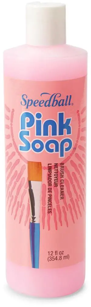 Pink Soap 12-Ounce Brush Cleaner and Conditioner (00132-66) Pink Soap 12-Ounce Brush Cleaner and Conditioner (00132-66)