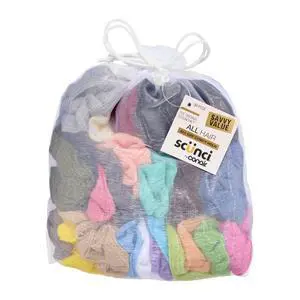 Scünci Hair Scrunchies, Waffle Knit Cotton, No-Damage, 36 Count | Machine-washable cotton-blend elastic hair ties for comfortable daily wear, wide assortment of colors to suit any look Scünci Hair Scrunchies, Waffle Knit Cotton, No-Damage, 36 Count | Machine-washable cotton-blend elastic hair ties for comfortable daily wear, wide assortment of colors to suit any look